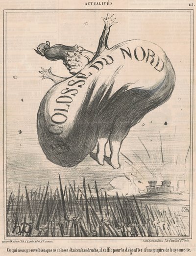 Mikä todistaa meille... että tämä kolossi... tekijältä Honoré Daumier