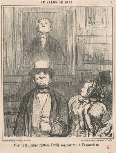 Se kaikki on yhtä imartelevaa tekijältä Honoré Daumier