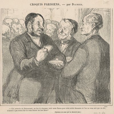 Tuo tyhmä dubrancart... tekijältä Honoré Daumier