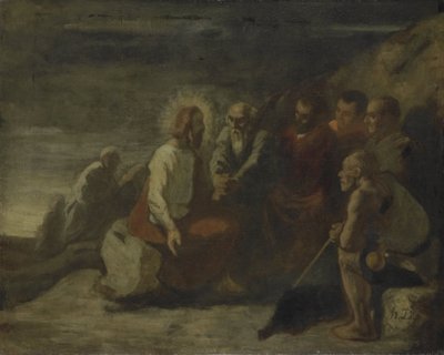 Kristus ja hänen opetuslapsensa tekijältä Honoré Daumier