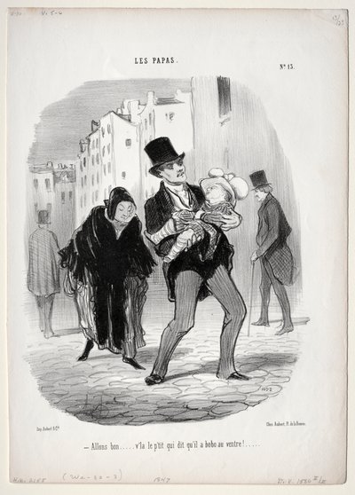 Tule mukaan, rakas... tekijältä Honoré Daumier
