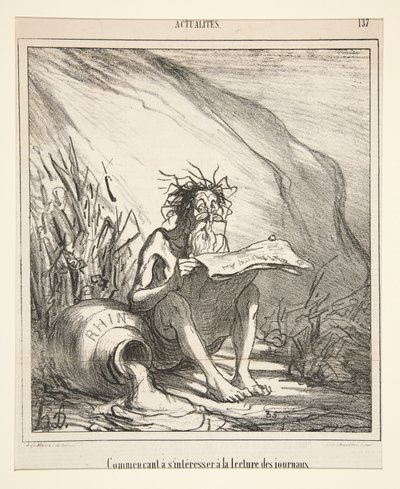 Kommentoi s tekijältä Honoré Daumier