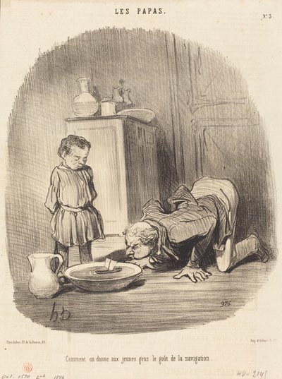 Kuinka annamme... navigoinnin maun tekijältä Honoré Daumier