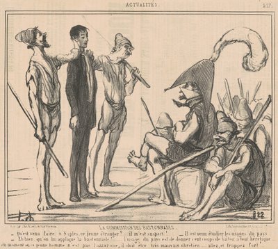 Puristuskomissio tekijältä Honoré Daumier
