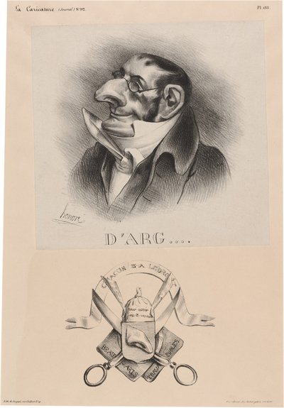 Argoutin kreivi tekijältä Honoré Daumier