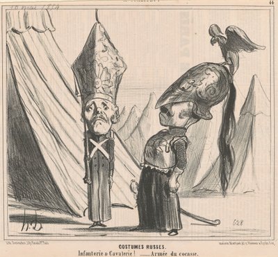 Russes puvut tekijältä Honoré Daumier