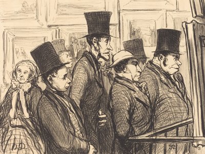 Cristi... tässä on hyvin tehty naudanliha!... tekijältä Honoré Daumier