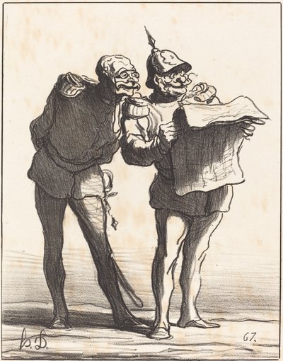 Ilmeisesti emme voi... tekijältä Honoré Daumier