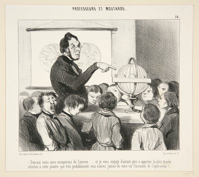 Huomenna käsittelemme Saturnusta tekijältä Honoré Daumier