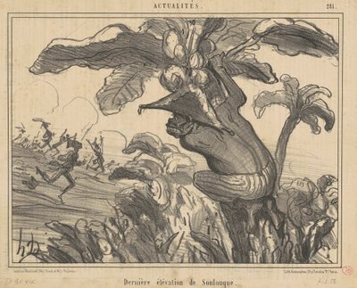 Soulouquen viimeinen nousu tekijältä Honoré Daumier