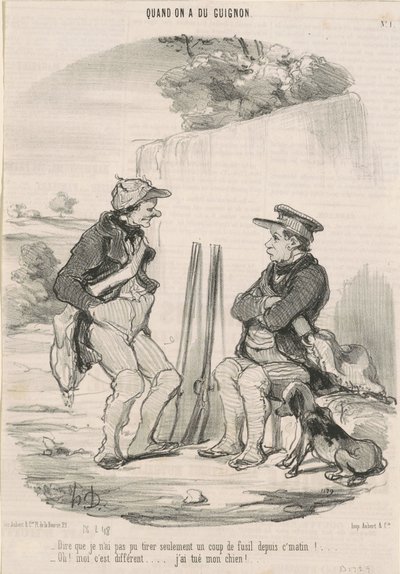 Sanoa, etten voinut ampua... tekijältä Honoré Daumier