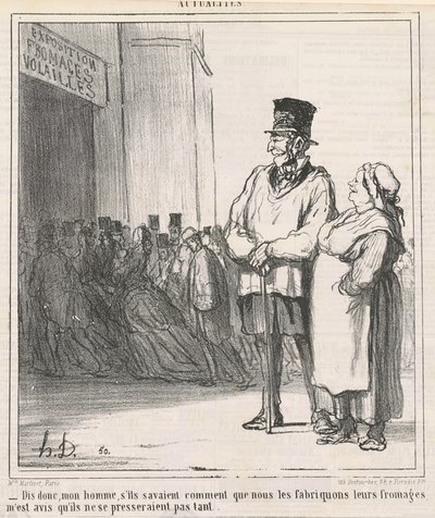 Sano, mieheni, jos he tietäisivät... tekijältä Honoré Daumier