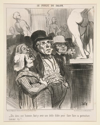 Sano ei tekijältä Honoré Daumier