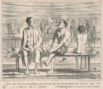 Sano, herra Beaufumé... tekijältä Honoré Daumier