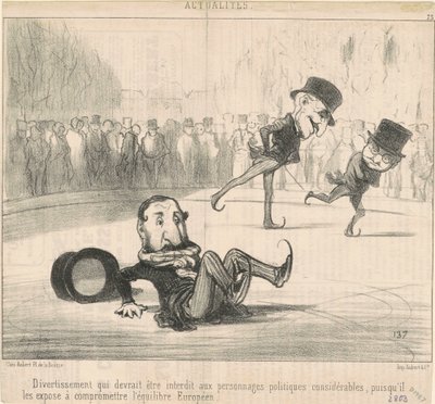 Viihdettä, joka pitäisi kieltää... tekijältä Honoré Daumier