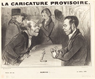 Domino!! tekijältä Honoré Daumier