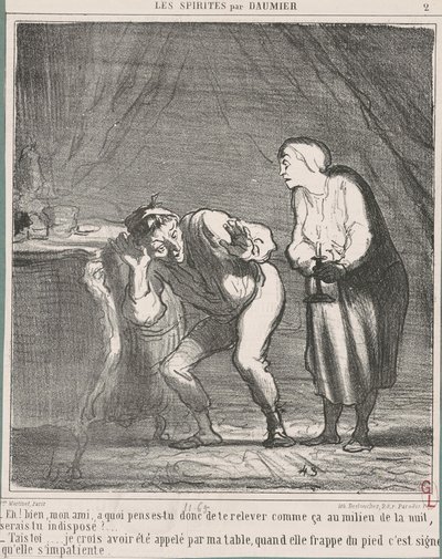 Hei! No... ystäväni, mitä sinä ajattelet? ... tekijältä Honoré Daumier