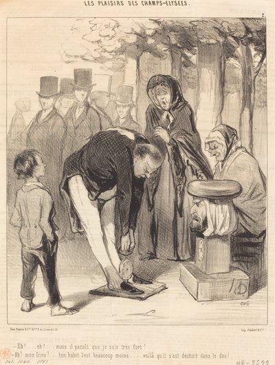 Eh!... Eh!... mutta näyttää siltä, ​​että... tekijältä Honoré Daumier