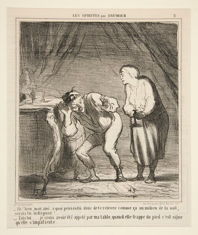 Hei! No, ystäväni, mitä ajattelet tuollaisesta nousemisesta? tekijältä Honoré Daumier