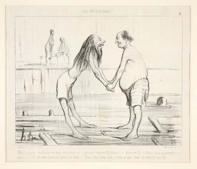 Hei hei! hauska tavata tekijältä Honoré Daumier