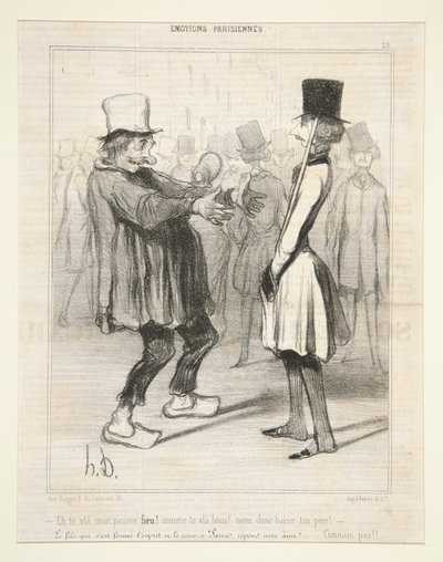 Eh, he sisään tekijältä Honoré Daumier