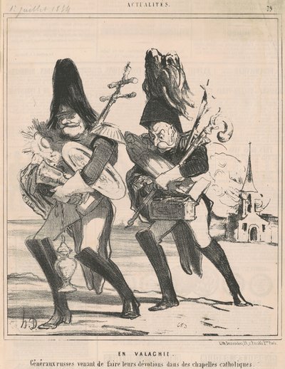 Wallachiassa tekijältä Honoré Daumier