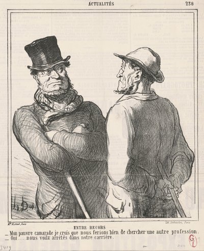 Muistojen välissä tekijältä Honoré Daumier