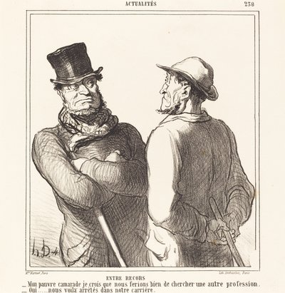 Muistojen välissä tekijältä Honoré Daumier