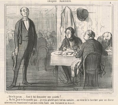Onko se poika? tekijältä Honoré Daumier