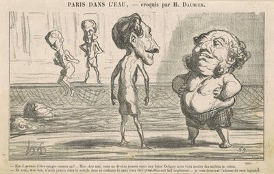 Saako tuollainen laiha olla! ... tekijältä Honoré Daumier