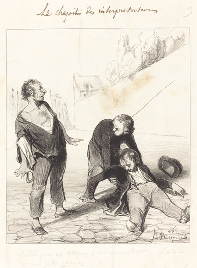 Sinun ei pitäisi kutsua minua tutuksi, olen... tekijältä Honoré Daumier