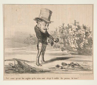 Se on myönnettävä tekijältä Honoré Daumier