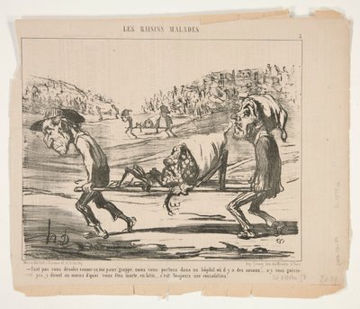 Et saa olla pahoillasi, köyhäni tekijältä Honoré Daumier