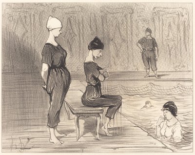 Olla osa parempaa puoliskoa... tekijältä Honoré Daumier