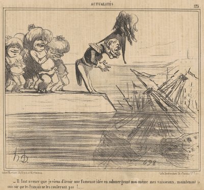 Täytyy myöntää, että minulla oli juuri... tekijältä Honoré Daumier