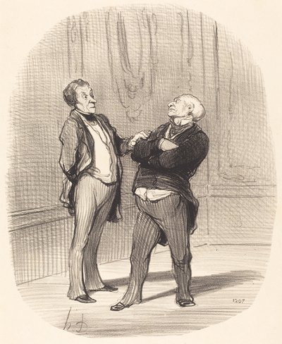 On sota... vuokrat... laskevat... tekijältä Honoré Daumier