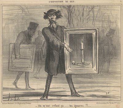 He kieltäytyivät minulta... tekijältä Honoré Daumier