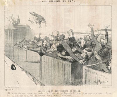 Matkakuvat ja -pakkaukset tekijältä Honoré Daumier