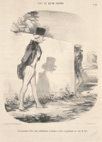 Huono puoli liian tunteellisuudesta... tekijältä Honoré Daumier