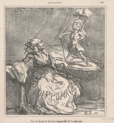 keinuin häntä... tekijältä Honoré Daumier