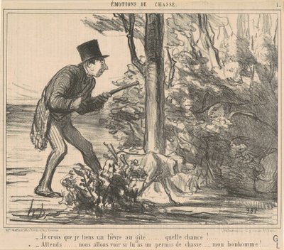 Luulen pitäväni jänistä... tekijältä Honoré Daumier