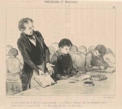 En enää ihmettele, jos tämä yritti olla hiljaa... tekijältä Honoré Daumier