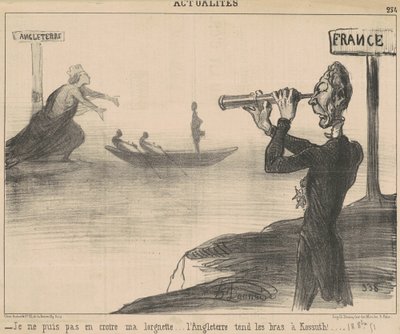 En voi uskoa lasejani... tekijältä Honoré Daumier