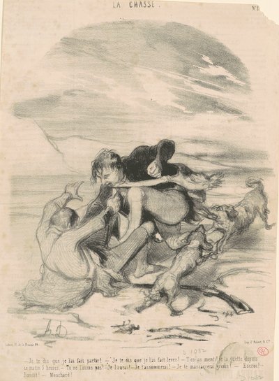 Kerron, että onnistuin tekijältä Honoré Daumier