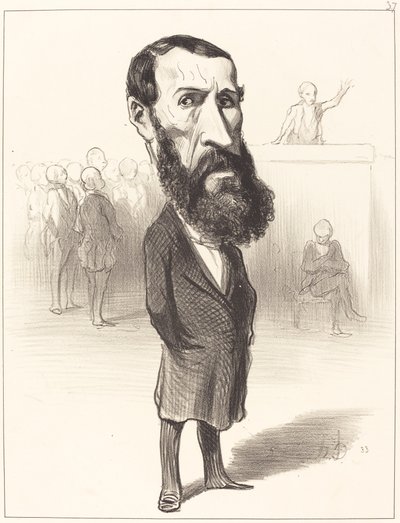 Jean Louis Greppo tekijältä Honoré Daumier