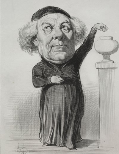 Jean-Jacques Fayet, Orleansin piispa tekijältä Honoré Daumier