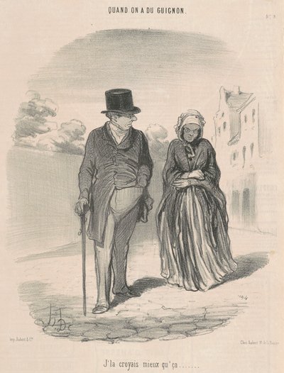Luulin, että se oli parempi kuin se... tekijältä Honoré Daumier
