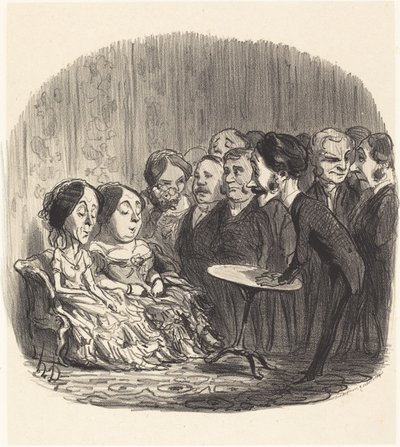 Poltergeist tekijältä Honoré Daumier