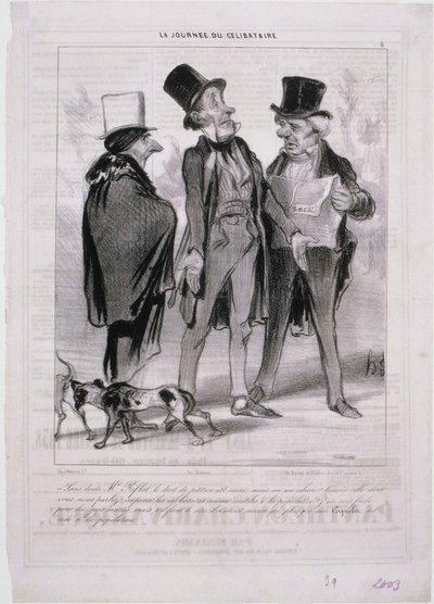 Sinkkujen päivä tekijältä Honoré Daumier