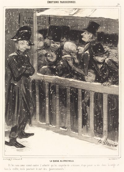 Jono näyttelyssä tekijältä Honoré Daumier